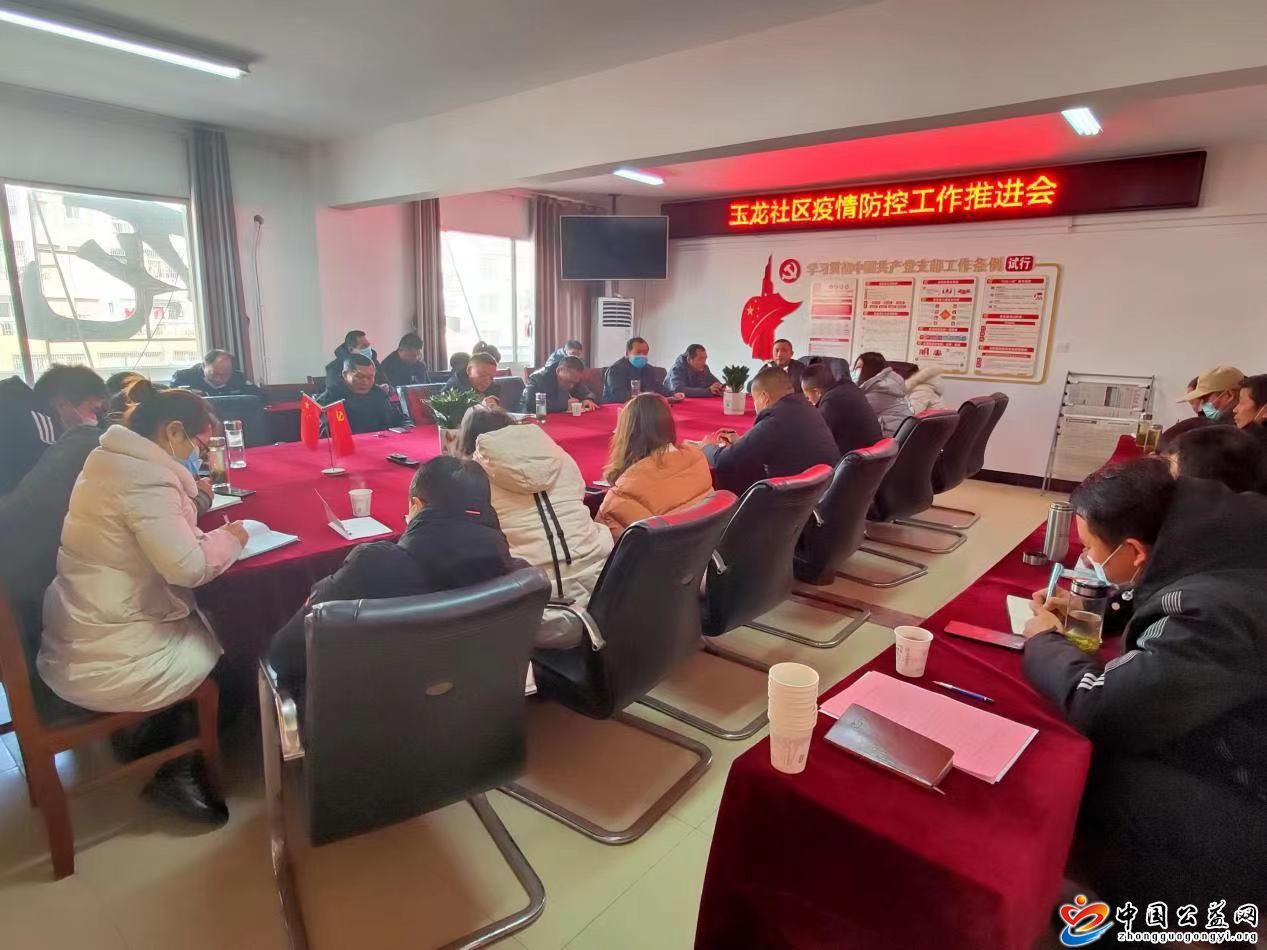 宿松县,东北,新城,玉龙,社区,召开,疫情,防控, . 宿松县东北新城玉龙社区召开疫情防控工作推进会