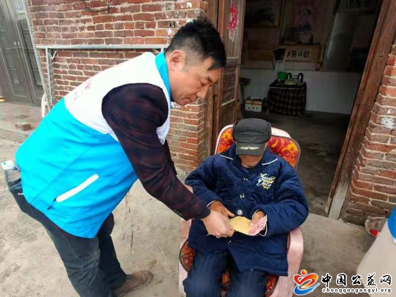 2021年,蓝山,义工,慰问,抗战,老兵,中国,公益, . 2021年蓝山义工慰问抗战老兵