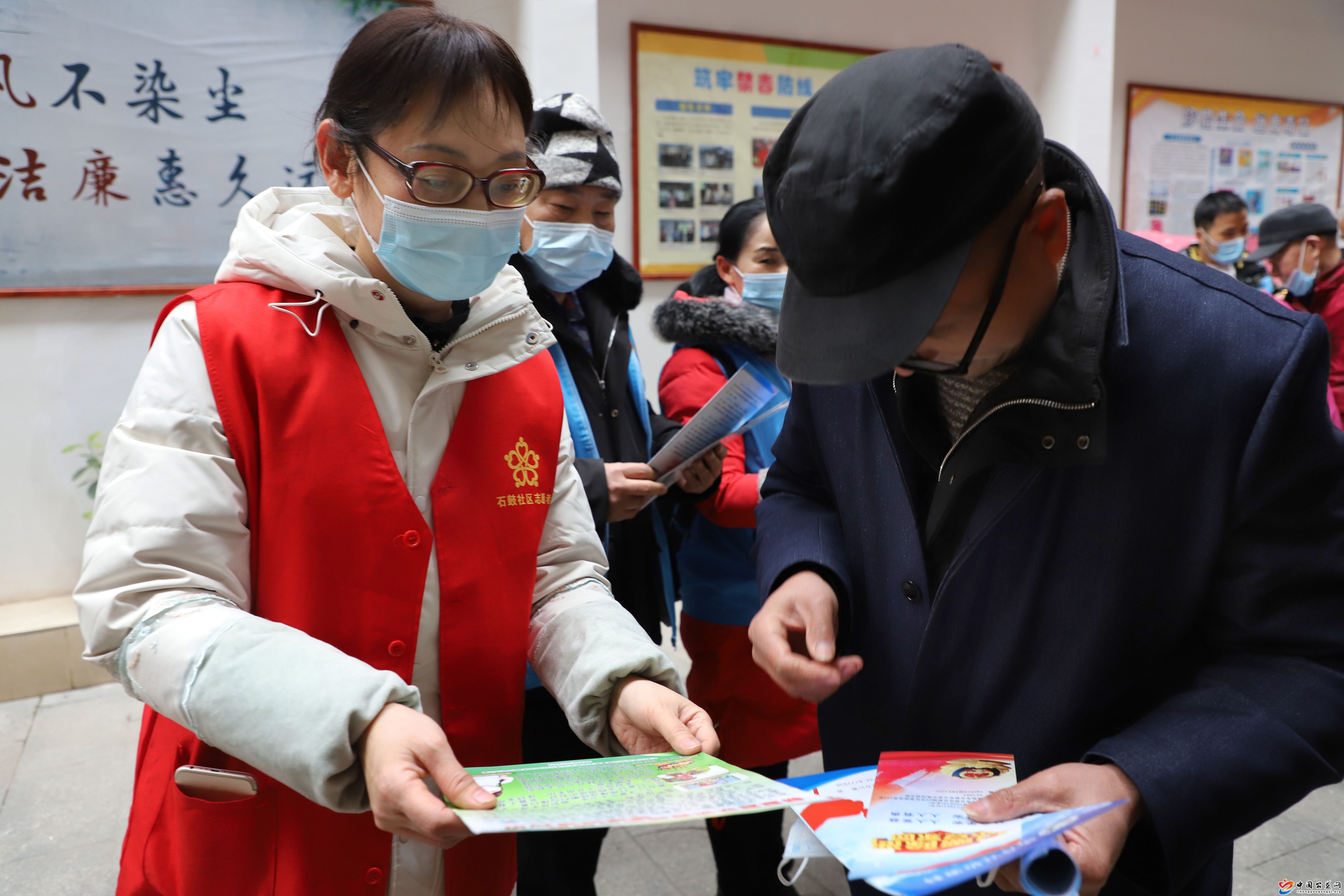 衡阳,蒲公英,志愿者,走街串巷,乐当,“,中国, . 衡阳蒲公英志愿者走街串巷乐当“疫情防控”宣传员