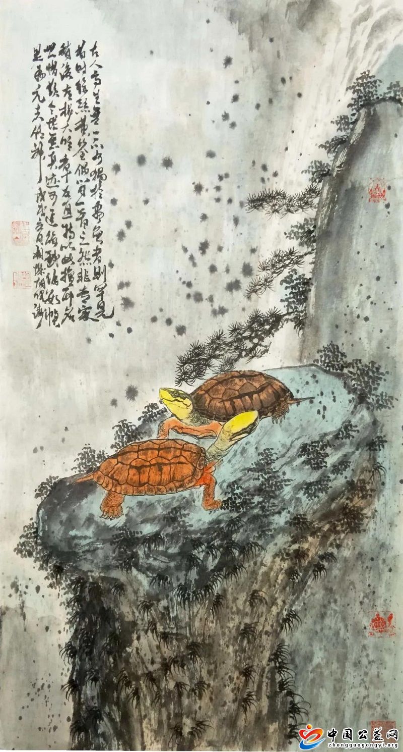 开幕,“,健笔,嘘吸,沧,海涛,”,青年,画家, . 开幕|“健笔嘘吸沧海涛”青年画家胡健涛书画艺术作品展