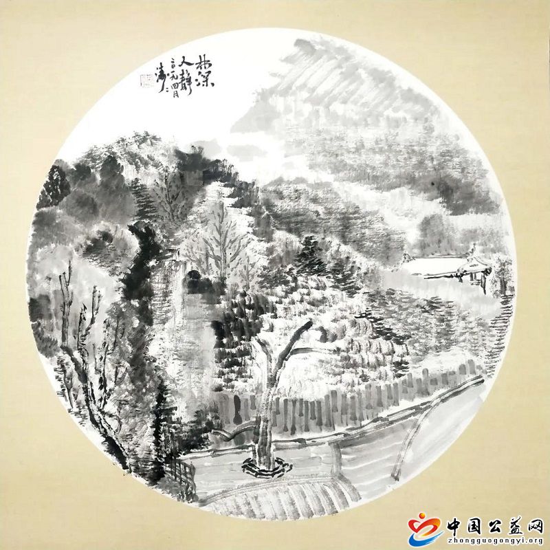 开幕,“,健笔,嘘吸,沧,海涛,”,青年,画家, . 开幕|“健笔嘘吸沧海涛”青年画家胡健涛书画艺术作品展